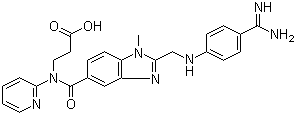 Dabigatran molecular structure (CAS 211914-51-1)
