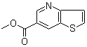 噻吩并[3,2-b]吡啶-6-甲酸甲酯分子结构 (CAS 212571-01-2)