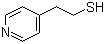 4-巯乙基吡啶分子结构 (CAS 2127-05-1)