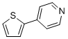 4-(2-噻吩基)吡啶分子结构 (CAS 21298-54-4)