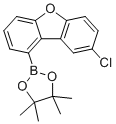 2-(8-Chlorodibenzo[b,d]furan-1-yl)-4,4,5,5-tetramethyl-1,3,2-dioxaborolane molecular structure (CAS 2140871-51-6)