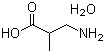 3-Amino-2-methylpropionic acid hydrate molecular structure (CAS 214139-20-5)