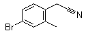 4-Bromo-2-methylbenzeneacetonitrile molecular structure (CAS 215800-05-8)