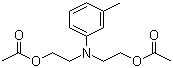 N,N-二乙酰氧乙基间甲苯胺分子结构 (CAS 21615-36-1)