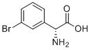 (R)-2-氨基-2-(3-溴苯基)乙酸分子结构 (CAS 2166163-71-7)