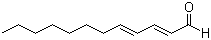 (E,E)-2,4-十二碳二烯醛分子结构 (CAS 21662-16-8)
