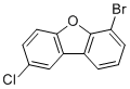 6-溴-2-氯二苯并[b,d]呋喃分子结构 (CAS 2179279-99-1)