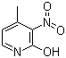 2-Hydroxy-4-methyl-3-nitropyridine molecular structure (CAS 21901-18-8)