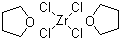 四氯双(四氢呋喃)合锆分子结构 (CAS 21959-01-3)