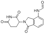 Lenalidomide N-Formyl Impurity molecular structure (CAS 2197414-56-3)