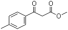 (4-甲基苯甲酰基)乙酸甲酯分子结构 (CAS 22027-51-6)