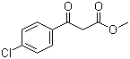 Methyl 4-chlorobenzoylacetate molecular structure (CAS 22027-53-8)
