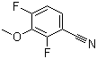 2,4-Difluoro-3-methoxybenzonitrile molecular structure (CAS 220353-20-8)