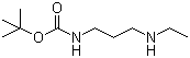 tert-Butyl 3-(ethylamino)propylcarbamate molecular structure (CAS 220645-42-1)