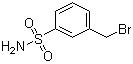 3-(溴甲基)苯磺酰胺分子结构 (CAS 220798-52-7)