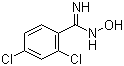 2,4-二氯苄脒肟分子结构 (CAS 22179-80-2)
