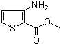Methyl 3-amino-2-thiophenecarboxylate  molecular structure (CAS 22288-78-4)