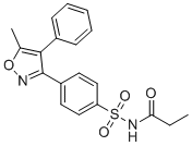 CAS # 2235371-89-6, Parecoxib Impurity 25, (4-(5-methyl-4-phenylisoxazol-3-yl)phenylsulfonyl)(propionyl)amine