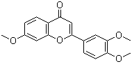 7,3',4'-三甲氧基黄酮分子结构 (CAS 22395-24-0)