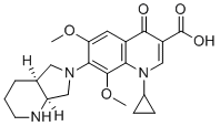 莫昔沙星杂质7盐酸盐分子结构 (CAS 2252446-68-5)