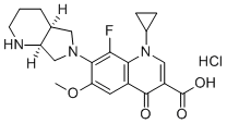 Moxifloxacin EP Impurity D molecular structure (CAS 2252446-69-6)