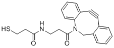 巯基修饰二苯并环辛炔分子结构 (CAS 2252493-06-2)