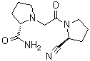 (2S)-1-[2-[(2S)-2-Cyano-1-pyrrolidinyl]-2-oxoethyl]-2-pyrrolidinecarboxamide molecular structure (CAS 2253194-12-4)
