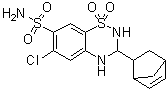 莰烯氯噻嗪分子结构 (CAS 2259-96-3)