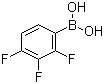 2,3,4-三氟苯硼酸分子结构 (CAS 226396-32-3)