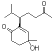 4-羟基-4-甲基-2-[(1R)-1-异丙基-4-氧代戊基]-2-环己烯-1-酮分子结构 (CAS 226904-40-1)
