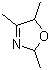 2,4,5-三甲基-3-恶唑啉分子结构 (CAS 22694-96-8)