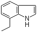 7-乙基吲哚分子结构 (CAS 22867-74-9)