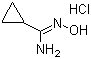 环丙甲酰胺肟盐酸盐分子结构 (CAS 22926-85-8)