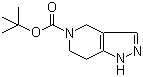 6,7-二氢-1H-吡唑并[4,3-c]吡啶-5(4H)-羧酸叔丁酯分子结构 (CAS 230301-11-8)