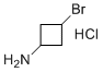 反式-3-溴环丁胺盐酸盐分子结构 (CAS 2306247-09-4)
