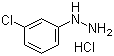 3-氯苯肼盐酸盐分子结构 (CAS 2312-23-4)