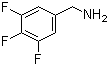 3,4,5-三氟苄胺分子结构 (CAS 235088-69-4)