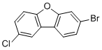 7-溴-2-氯二苯并呋喃分子结构 (CAS 2351918-80-2)