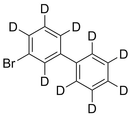 3-Bromo-1,1'-biphenyl-d9 molecular structure (CAS 2363789-28-8)