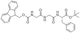 Fmoc-Gly-Gly-Phe-OtBu分子结构 (CAS 236426-37-2)