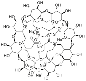 CAS # 2376607-99-5, Sugammadex Monohydroxy Impurity (7Na salt)