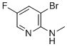 CAS 登录号：2385124-34-3, 3-溴-5-氟-N-甲基吡啶-2-胺