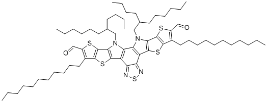 BTP48C11-2CHO分子结构 (CAS 2389125-24-8)