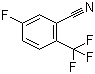 5-氟-2-三氟甲基苯甲腈分子结构 (CAS 240800-45-7)