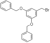 3,5-双(苄氧基)溴苄分子结构 (CAS 24131-32-6)