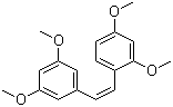 2,3',4,5'-四甲氧基二苯乙烯分子结构 (CAS 24144-92-1)
