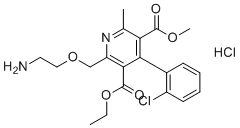 CAS # 2414962-06-2, Amlodipine EP Impurity D HCl, 3-Ethyl 5-methyl 2-((2-aminoethoxy)methyl)-4-(2-chlorophenyl)-6-methylpyridine-3,5-dicarboxylate hydrochloride