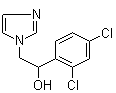 alpha-(2,4-Dichlorophenyl)-1H-imidazole-1-ethanol molecular structure (CAS 24155-42-8)
