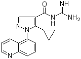 Zoniporide molecular structure (CAS 241800-98-6)