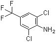 4-Amino-3,5-dichlorobenzotrifluoride molecular structure (CAS 24279-39-8)